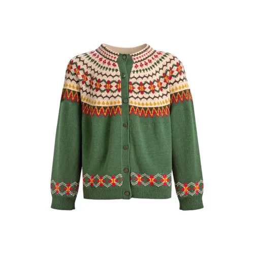 Profound Винтажный зеленый унисекс свитеры