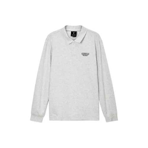 Skechers Sports Alliance Series Поло Мужское Светло-Серый Фотиния