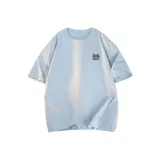 100% cotton/Breathable/Versatile - Светло-синий