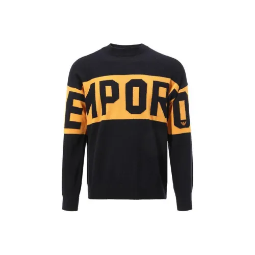 EMPORIO ARMANI Свитер Мужской Черный