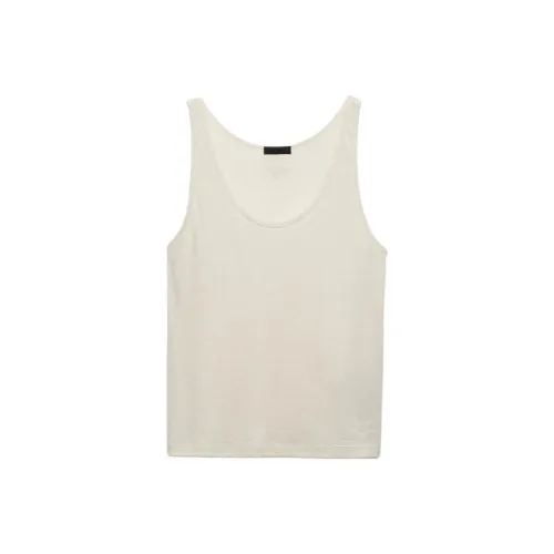 PRADA SS24 Майка Мужская Бежевая