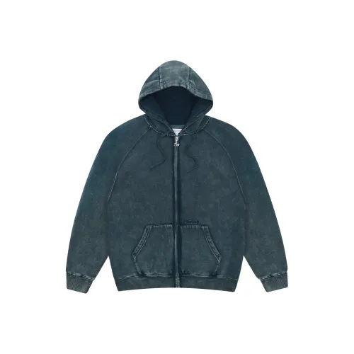 YARDSALE FW24 Sundown Свитшот Унисекс Выстиранный Синий