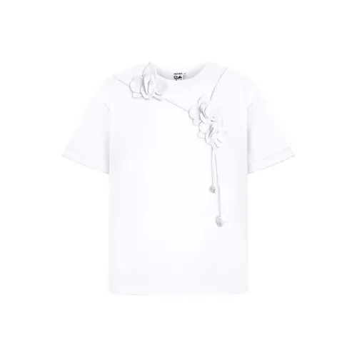 VALLEYOUTH T-Shirt Унисекс Синий Белый