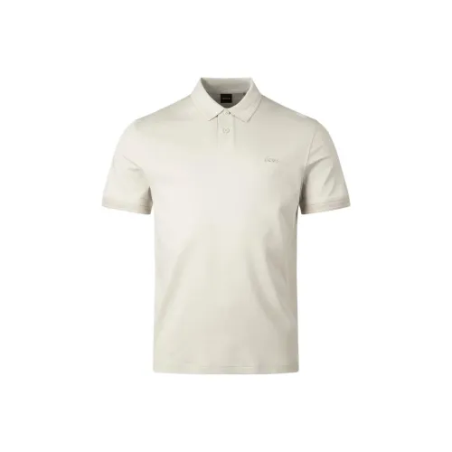 Hugo Boss Поло Мужское Бежевое