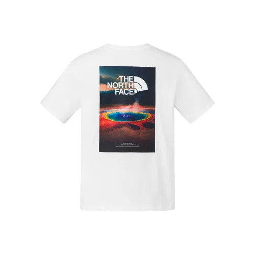 THE NORTH FACE Urban Exploration SS25 T-Shirt Унисекс FN4 Снежная гора Белый