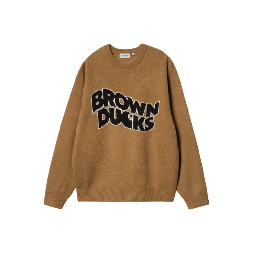 Carhartt WIP Коричневый Ducks Свитер Трикотаж Мужской Коричневый