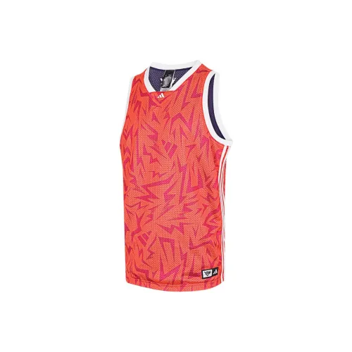 Adidas Red Men's Tank Tops