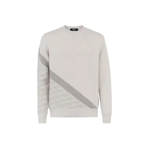 Fendi Белые Мужские Свитера