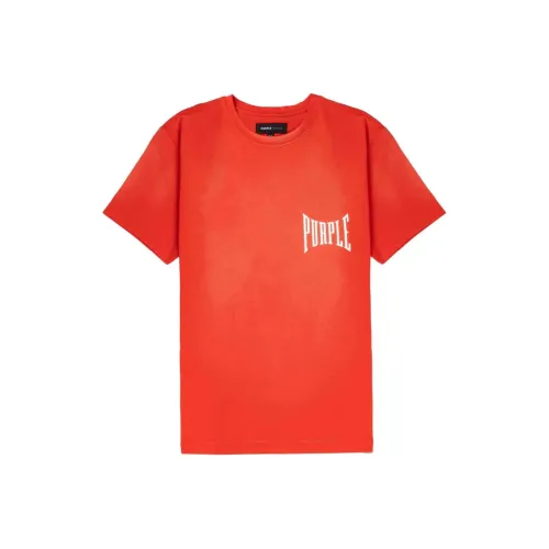 PURPLE BRAND T-Рубашка Мужская Ярко-Красная