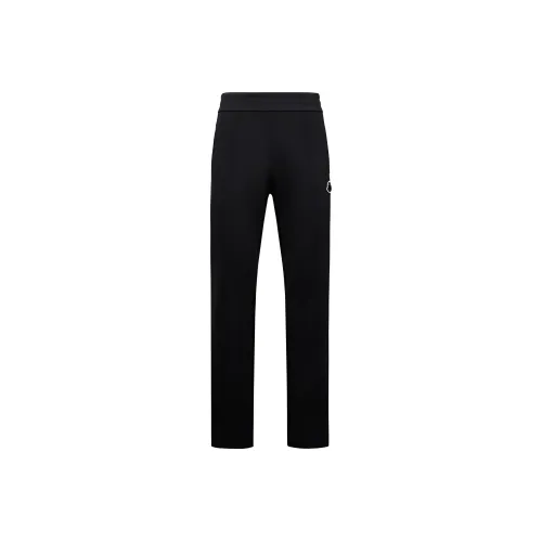 MONCLER GENIUS Черные Унисекс Вязаные Спортивные брюки
