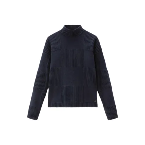 WOOLRICH Морской синий Мужские свитера