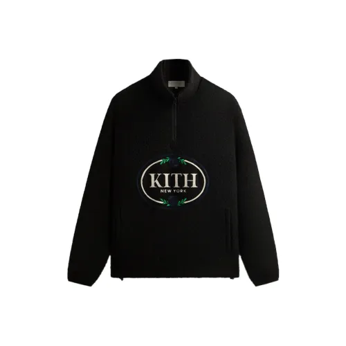 KITH Collaboration Мужские черные свитшоты