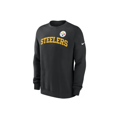 nike NFLClub FW24 Pittsburgh Steelers Толстовка Мужская Черная