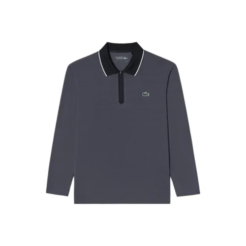 LACOSTE Поло Мужское Средне-Серое