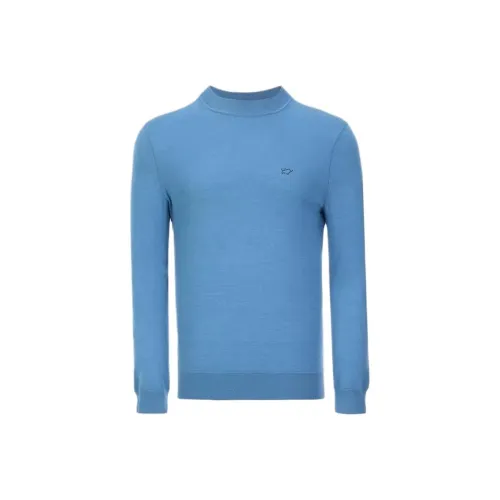 BRAUN BUFFEL Свитер Мужской Небесно-Синий