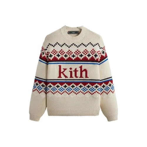 Kith Экрю Унисекс Свитеры