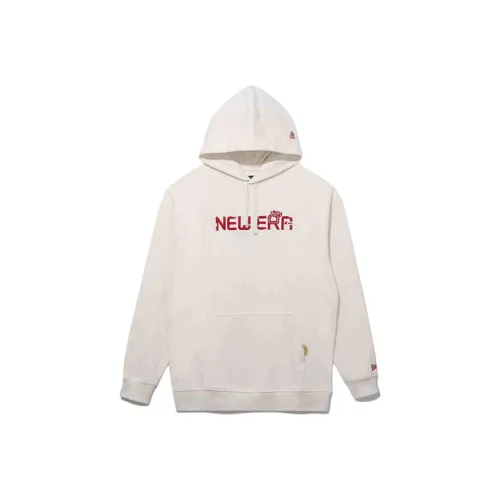 New Era Snake Year Spring Festival Limited Series Слоновая кость Унисекс Свитшоты