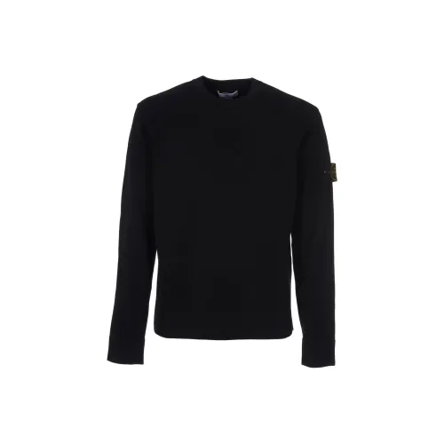 Stone Island Черные Мужские Свитера