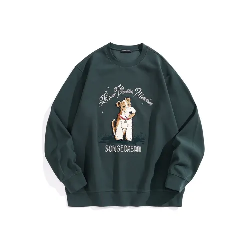 PEACEBIRD MEN Свитшот Мужской Темно-зеленый 1