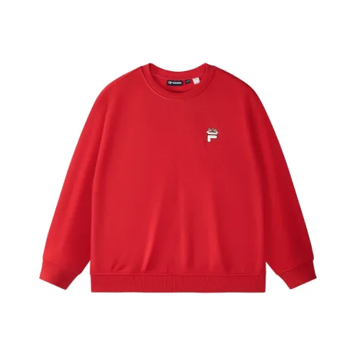 FILA FUSION FOB Толстовка Унисекс Гранат Красный