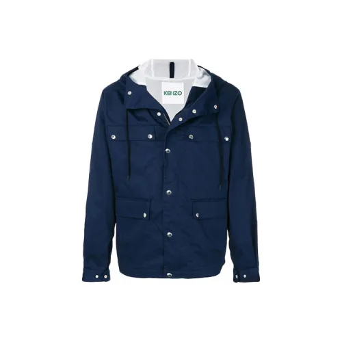 KENZO Blue Men's Jackets KENZO Синий Мужские Куртки