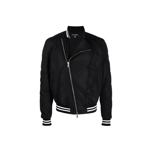 BALMAIN FW21 Куртки и Пальто Мужской Черный