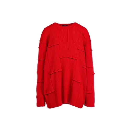 Yohji Yamamoto Red Unisex Свитера