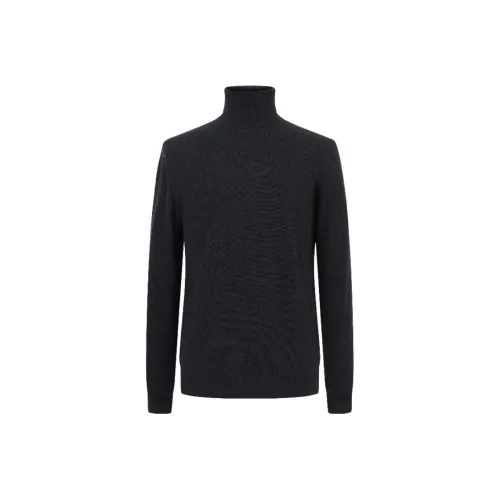 Corneliani Темно-серые Мужские Свитера