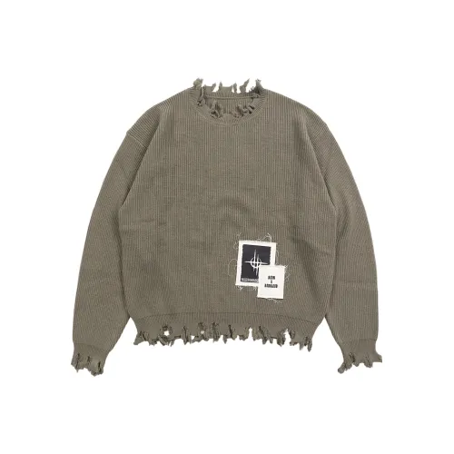 BADBLOOD Свитер Унисекс Темно-оливковый