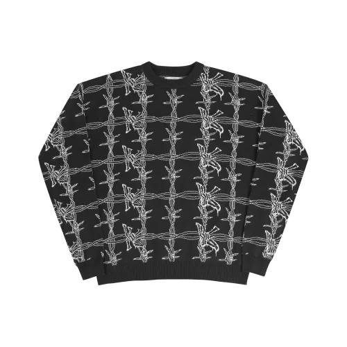 YARDSALE SS24 Barbera KNIT Трикотаж Унисекс Черный