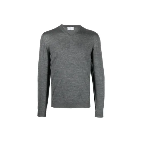 FEDELI Темно-серый Мужские Свитера