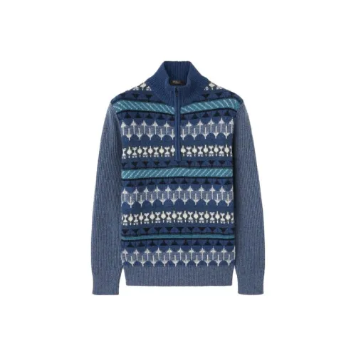Loro Piana Синие Мужские Свитера