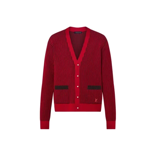 LOUIS VUITTON Парк Seo Bo Трикотаж Мужской Красный Черный