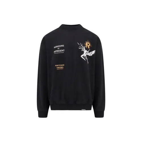 REPRESENT Черные Мужские Свитера