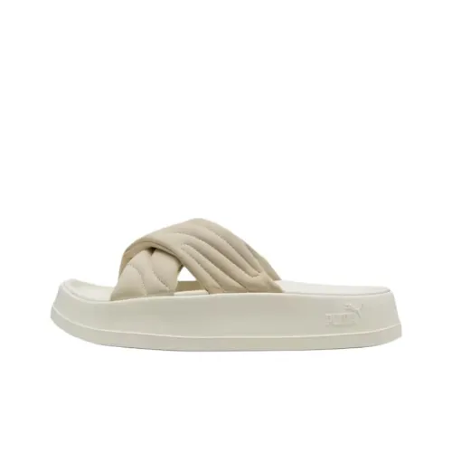 PUMA Слипоны Женские Бежевые