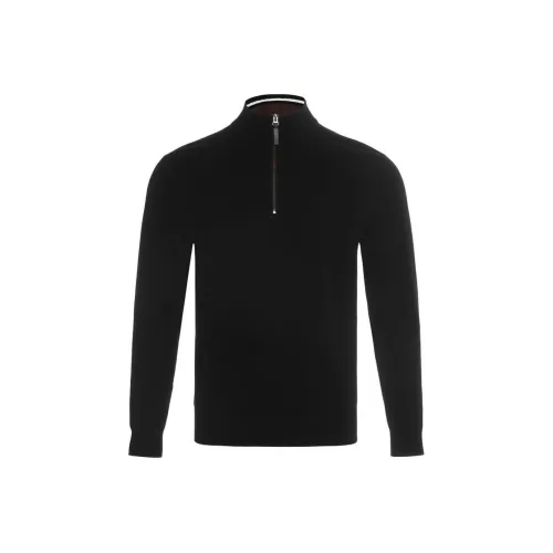 SUNDACE Черные Мужские Свитера