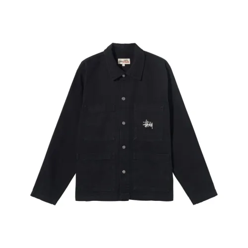 Stussy Черные Унисекс Куртки