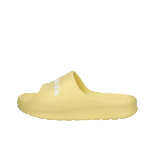 LACOSTE Slip Resistant Abrasion Resistant Слипоны Женские Желтые
