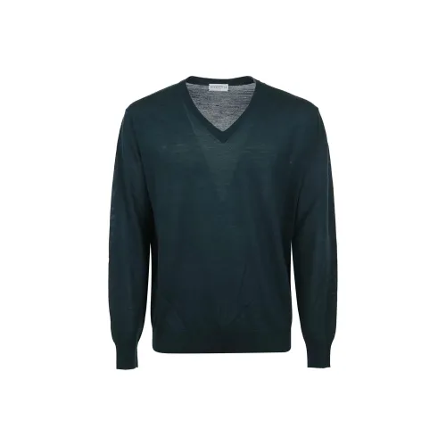 BALLANTYNE Свитер Мужской Темно-зеленый