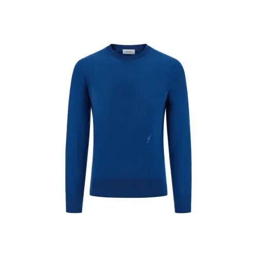 FERRAGAMO SS25 Свитер Мужской Синий
