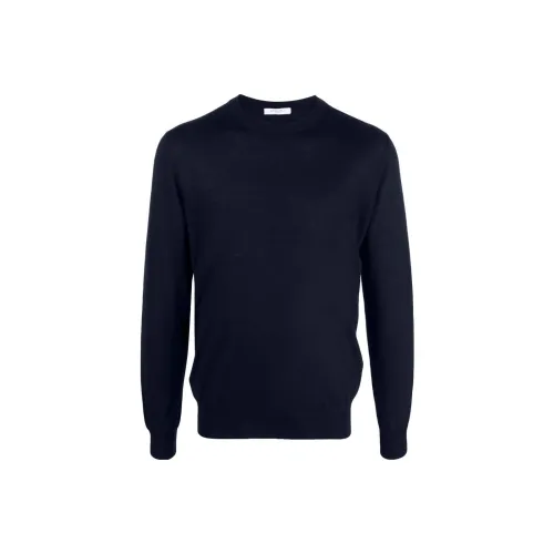 Boglioli Свитер Мужской Морской Синий