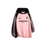 Розовый и черный рукава.