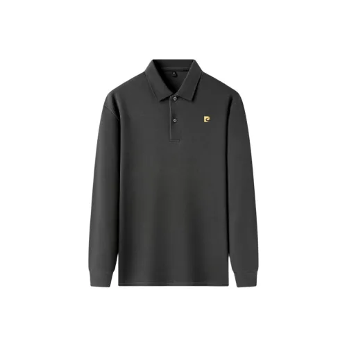 PIERRE CARDIN Поло Мужское Железо Серый