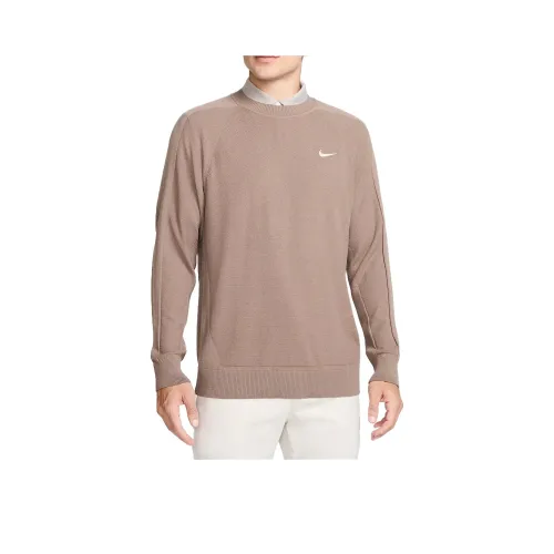 Nike SS25 Свитер Мужской Норковый Коричневый