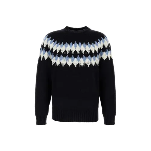 Alanui Свитер Мужской Морской Синий