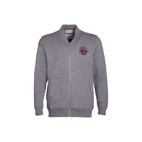 Mitchell Ness Серые Унисекс Куртки