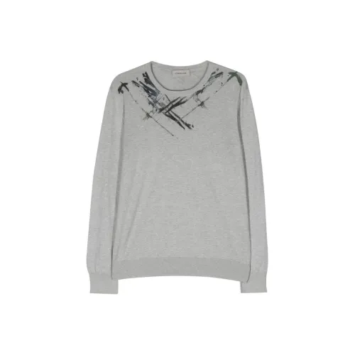 Corneliani SS24 Трикотаж Мужской Фотиния Серый