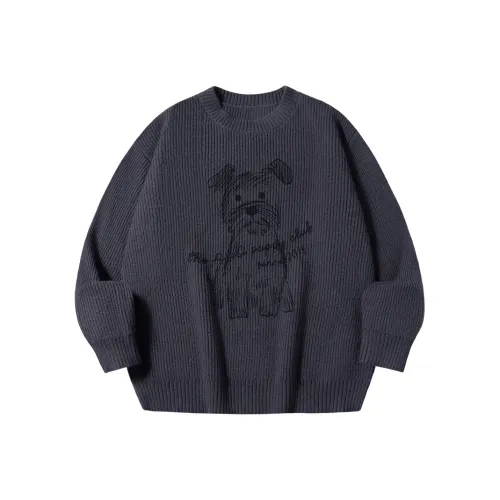 PSO Brand Свитер Унисекс Фиолетовый Серый