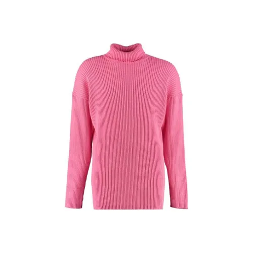 Balenciaga FW23 Свитер Свободный крой Мужской Розовый