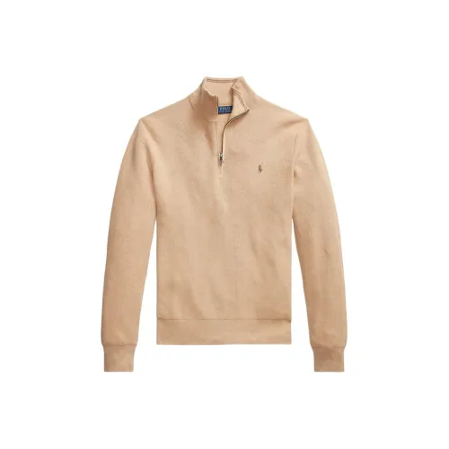 Polo Ralph Lauren FW23 Трикотаж Мужской Светло-Коричневый